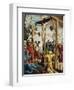 Passions/Sebastians-Altar in St.Florian the Crucifixion of Christ-Albrecht Altdorfer-Framed Giclee Print