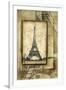 Passport to Eiffel-Ethan Harper-Framed Art Print