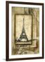 Passport to Eiffel-Ethan Harper-Framed Art Print