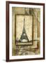 Passport to Eiffel-Ethan Harper-Framed Art Print