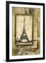 Passport to Eiffel-Ethan Harper-Framed Art Print