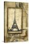 Passport to Eiffel-Ethan Harper-Stretched Canvas
