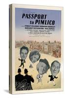 Passport To Pimlico, 1949, Directed by Henry Cornelius-null-Stretched Canvas