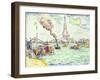 Passy, C.1898-Paul Signac-Framed Giclee Print