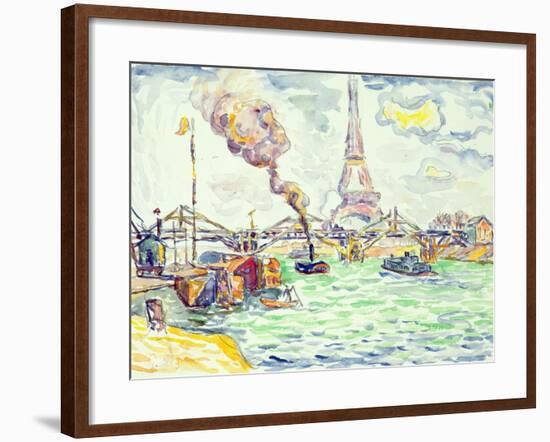 Passy, C.1898-Paul Signac-Framed Giclee Print