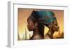 Past and Future Queens-Salaam Muhammad-Framed Premium Giclee Print