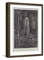 Past and Present, in a Nicaraguan Forest, Central America-Paul Frenzeny-Framed Giclee Print