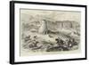 Past Days on the Persian Border, a Turkoman Raid, the Tower of Refuge-William 'Crimea' Simpson-Framed Giclee Print