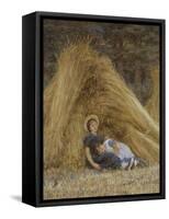 Past Work-Helen Allingham-Framed Stretched Canvas