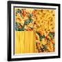 Pasta Collage-igabriela-Framed Art Print