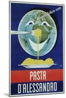 Pasta D'Alessandro Poster-Paolo Garretto-Mounted Premium Giclee Print