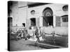 Pasta Drying in the Streets, Naples, 1897-null-Stretched Canvas