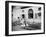 Pasta Drying in the Streets, Naples, 1897-null-Framed Photographic Print