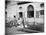 Pasta Drying in the Streets, Naples, 1897-null-Mounted Photographic Print