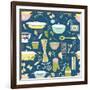 Pasta Party-Joanne Paynter Design-Framed Giclee Print