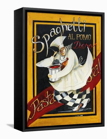 Pasta Pasta-Jennifer Garant-Framed Stretched Canvas