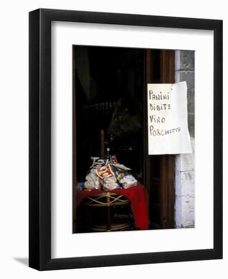 Pasta Shop, Assisi, Umbria, Italy-Marilyn Parver-Framed Photographic Print