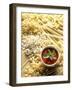 Pasta Still Life with Tomato Sauce-null-Framed Photographic Print