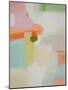 Pastel Abstract 1-Jenny Westenhofer-Mounted Art Print