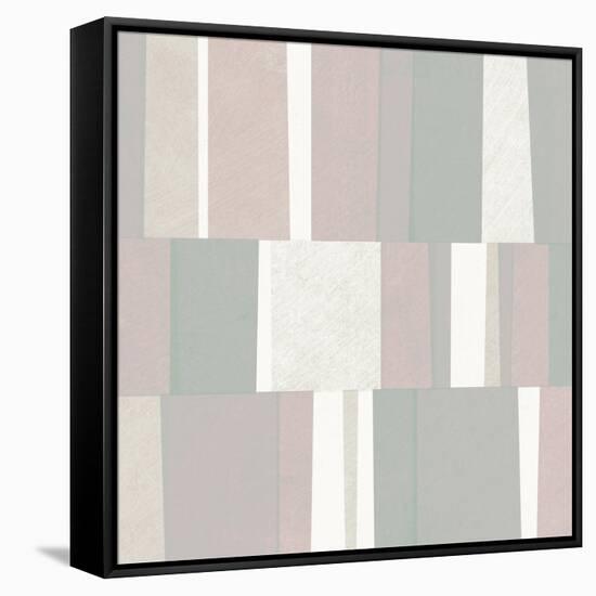 Pastel Abstract-Michael Mullan-Framed Stretched Canvas