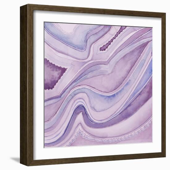 Pastel Agate II-Megan Meagher-Framed Art Print