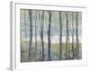 Pastel Birches I-Jennifer Goldberger-Framed Art Print