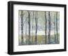 Pastel Birches II-Jennifer Goldberger-Framed Art Print