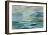 Pastel Blue Sea-Silvia Vassileva-Framed Art Print