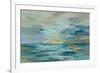 Pastel Blue Sea-Silvia Vassileva-Framed Art Print