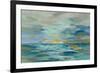 Pastel Blue Sea-Silvia Vassileva-Framed Art Print