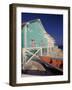 Pastel Building, Gran Roques, Los Roques, Venezuela-Stuart Westmoreland-Framed Photographic Print