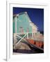 Pastel Building, Gran Roques, Los Roques, Venezuela-Stuart Westmoreland-Framed Photographic Print