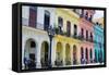 Pastel Buildings Near City Center, Havana, Cuba-Bill Bachmann-Framed Stretched Canvas