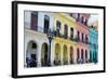 Pastel Buildings Near City Center, Havana, Cuba-Bill Bachmann-Framed Photographic Print