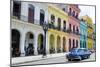 Pastel Buildings Near City Center, Havana, Cuba-Bill Bachmann-Mounted Photographic Print
