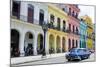 Pastel Buildings Near City Center, Havana, Cuba-Bill Bachmann-Mounted Photographic Print