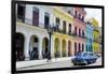 Pastel Buildings Near City Center, Havana, Cuba-Bill Bachmann-Framed Photographic Print