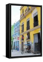 Pastel Buildings Near City Center, Havana, Cuba-Bill Bachmann-Framed Stretched Canvas