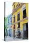 Pastel Buildings Near City Center, Havana, Cuba-Bill Bachmann-Stretched Canvas