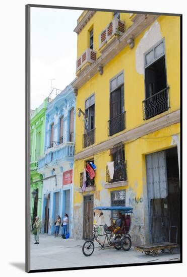 Pastel Buildings Near City Center, Havana, Cuba-Bill Bachmann-Mounted Photographic Print