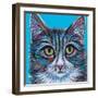 Pastel Cats I-Carolee Vitaletti-Framed Art Print