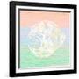 Pastel Coastal 2-Alonza Saunders-Framed Art Print