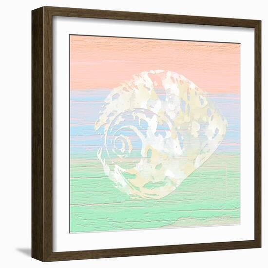 Pastel Coastal 2-Alonza Saunders-Framed Art Print