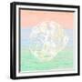 Pastel Coastal 2-Alonza Saunders-Framed Premium Giclee Print