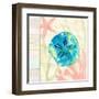 Pastel Coastal I-Julie DeRice-Framed Art Print