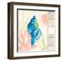 Pastel Coastal IV-Julie DeRice-Framed Art Print