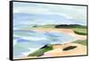 Pastel Coastline I-Annie Warren-Framed Stretched Canvas