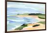 Pastel Coastline I-Annie Warren-Framed Art Print