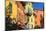 Pastel Colored Houses, Portofino, Liguria, Italy-George Oze-Mounted Photographic Print