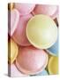 Pastel-Coloured Flying Saucers-Sam Stowell-Stretched Canvas